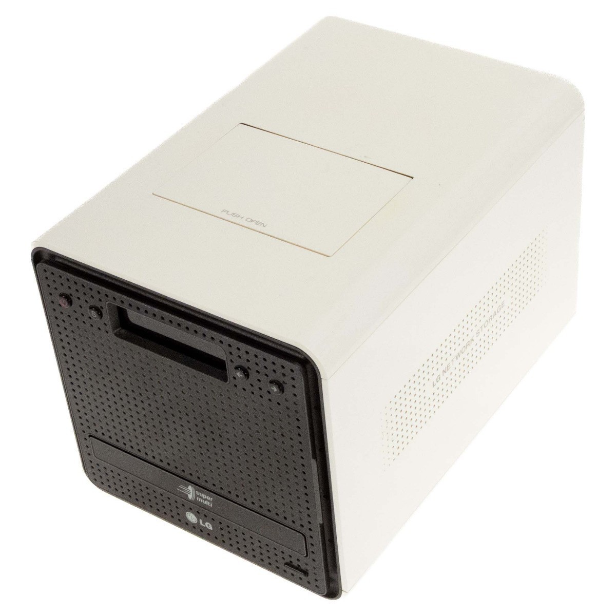 LG NAS (Network Attached Storage) [N2R1DD2] 2 HDD Bay + ''Super Multi" DVD + RW