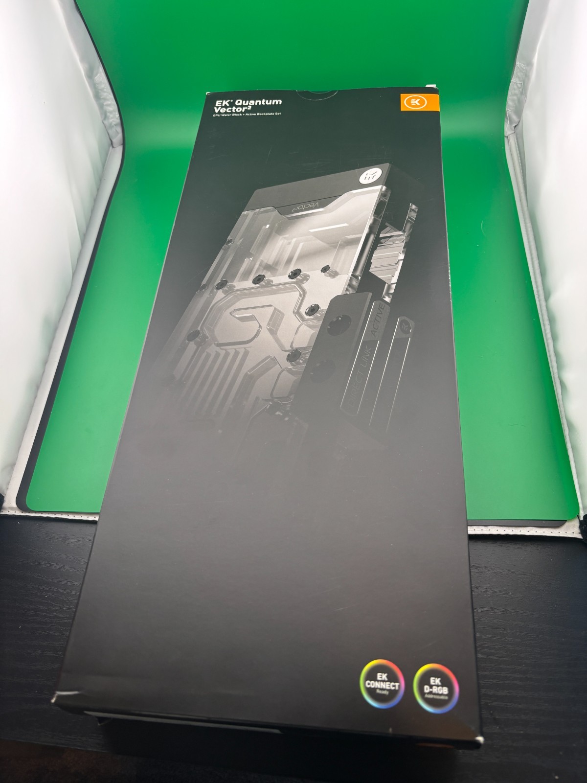 EKWB EK-Quantum Vector2 Strix/TUF RTX 3090 Ti D-RGB ABP Set Nickel Plexi Box GPU
