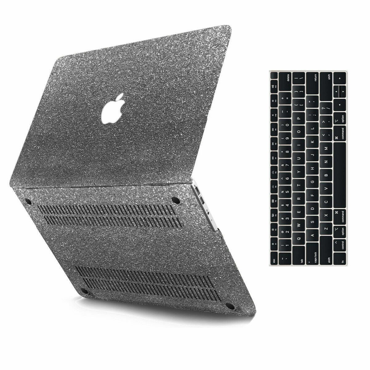 Glitter Bling Shiny Laptop Hard Case KB Cover For Macbook Pro Air M1 M2 M3 M4 M5
