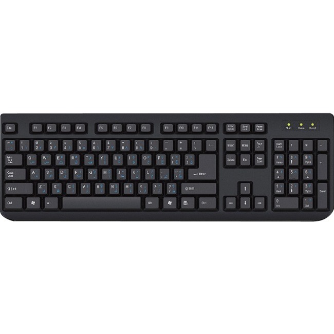 Ergoguys AEKEY Arabic and English Bilingual 101 Keyboard Keyboard