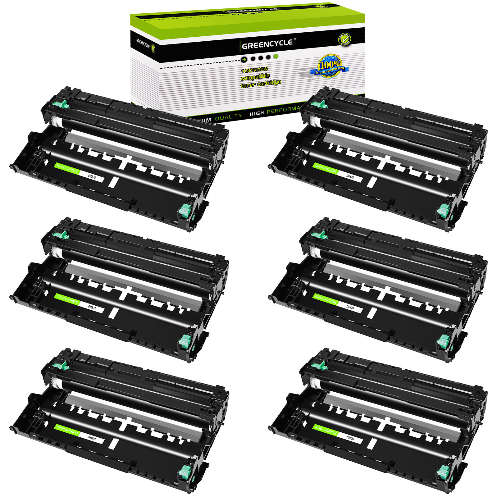 6PK DR820 Drum Unit Fits for Brother DR-820 HL-5000D HL-5100DN 5200DWT HL-6250DW