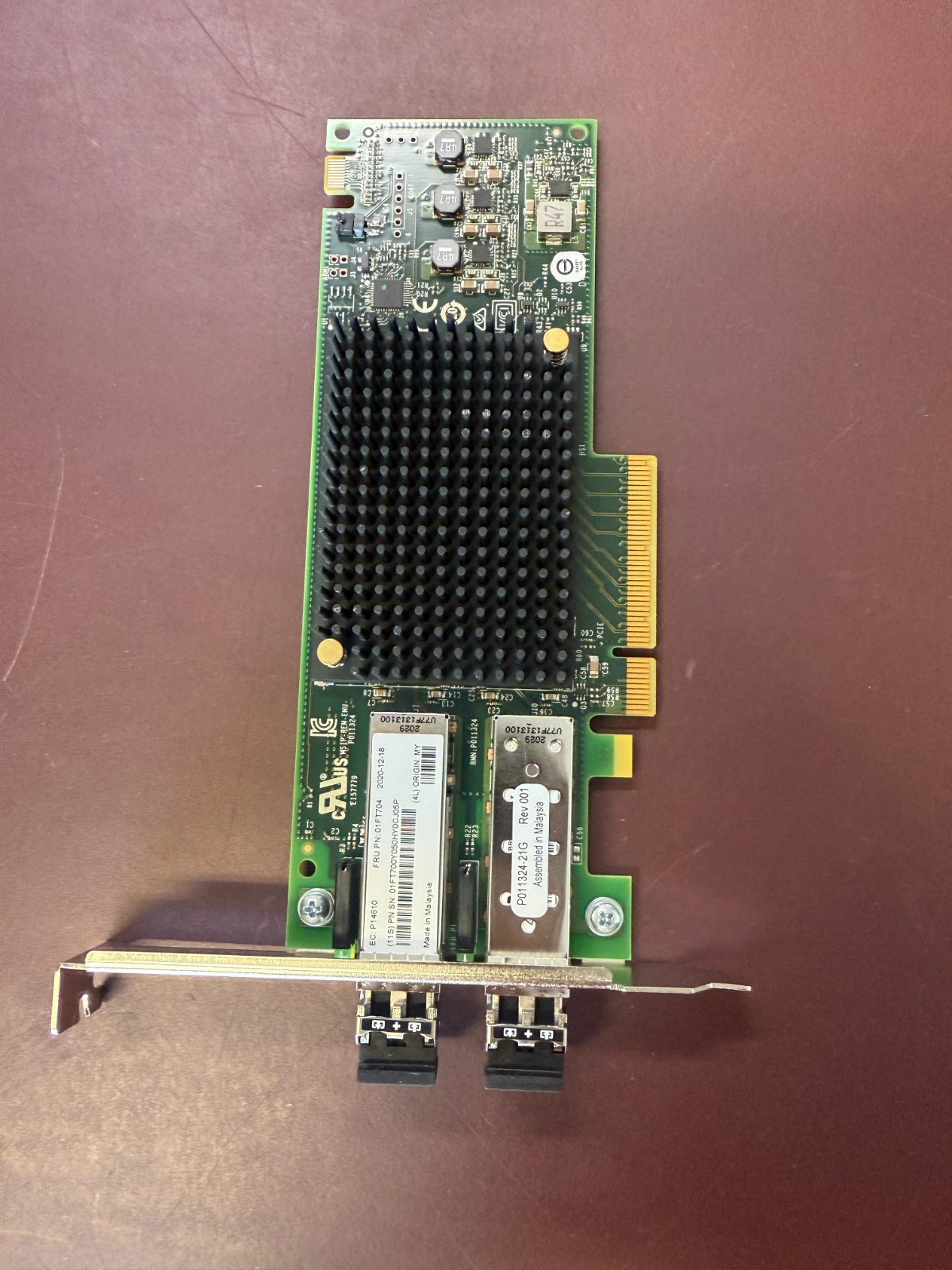IBM 01FT704 - PCIe3 32Gbps 2-Port Fibre Channel Adapter