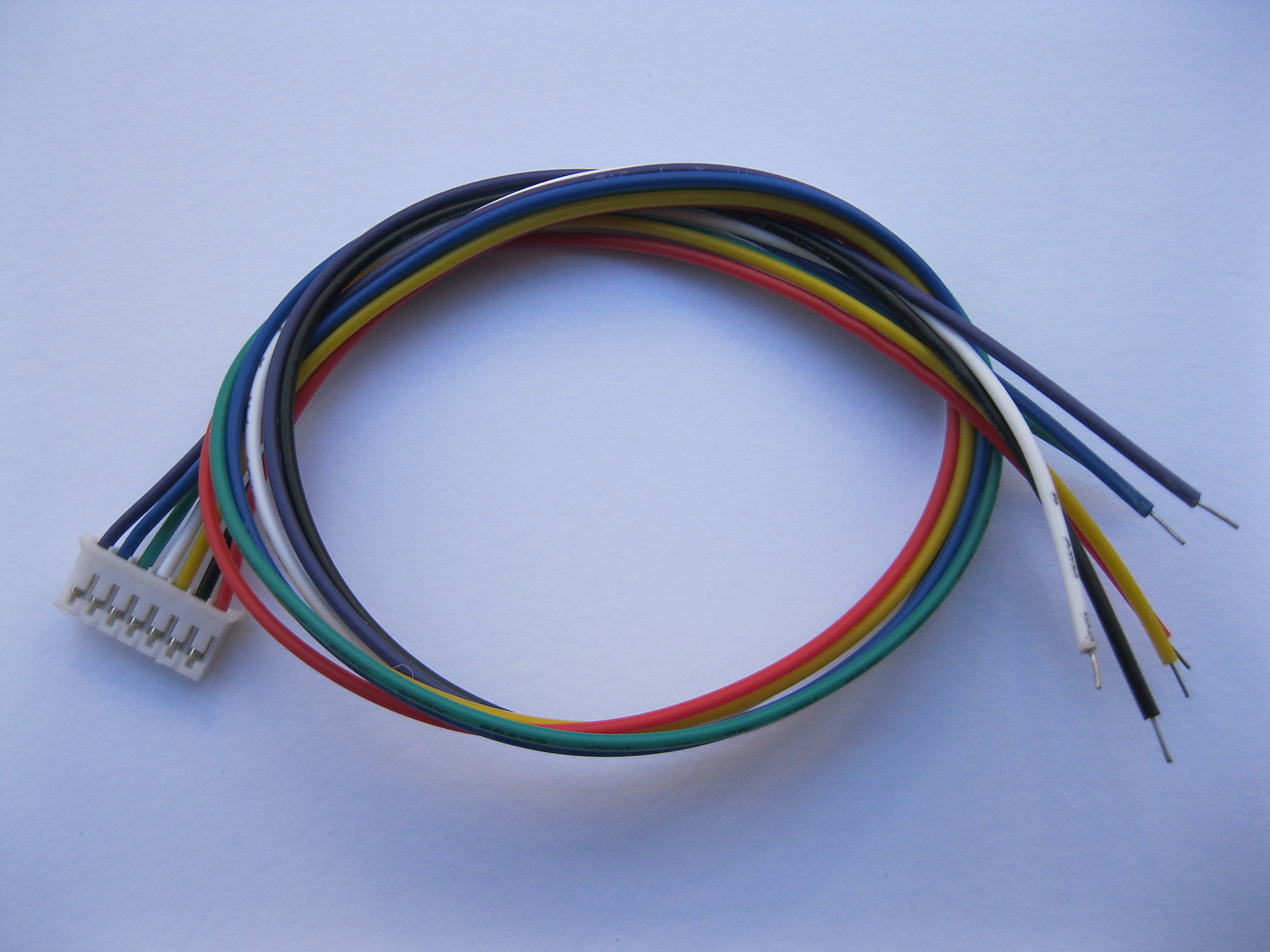 50 pcs PH 2.0mm Pitch 7 Pin Female Connector with 26AWG 300mm 11.8" Leads Cable
