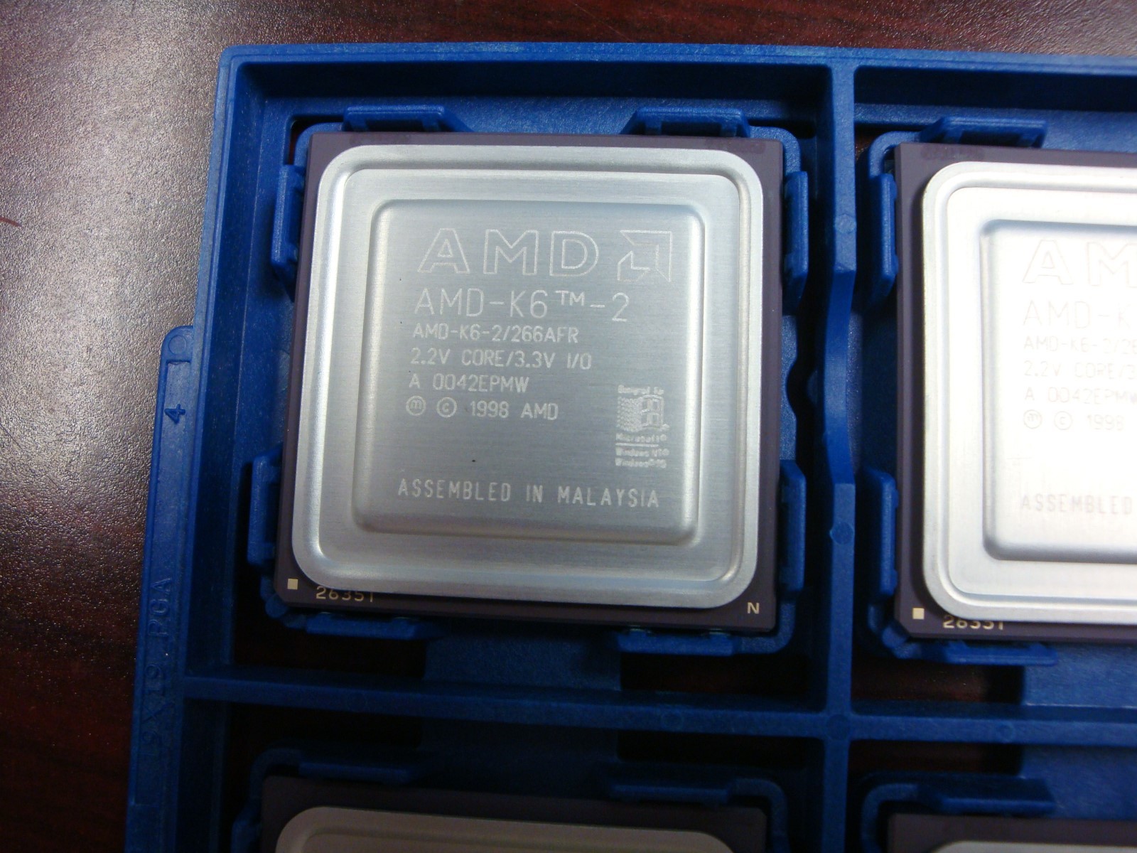 Vintage & New AMD-K6-2/266AFR 266 MHz/32KB/Socket 7 CPU 32bit 3.3V RARE