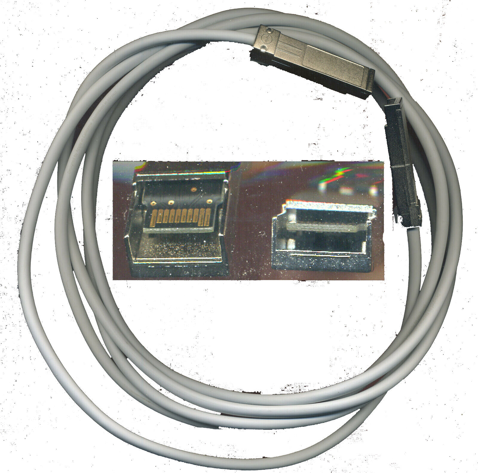 NEW 10 ft Apple 4Gb QSFP Fibre Channel DAC Cable Xserve SAN RAID Server 591-0302