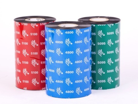 05095GS06407 Zebra 5095 Resin 12 Pack 64mm x 74m Ribbon ~D~