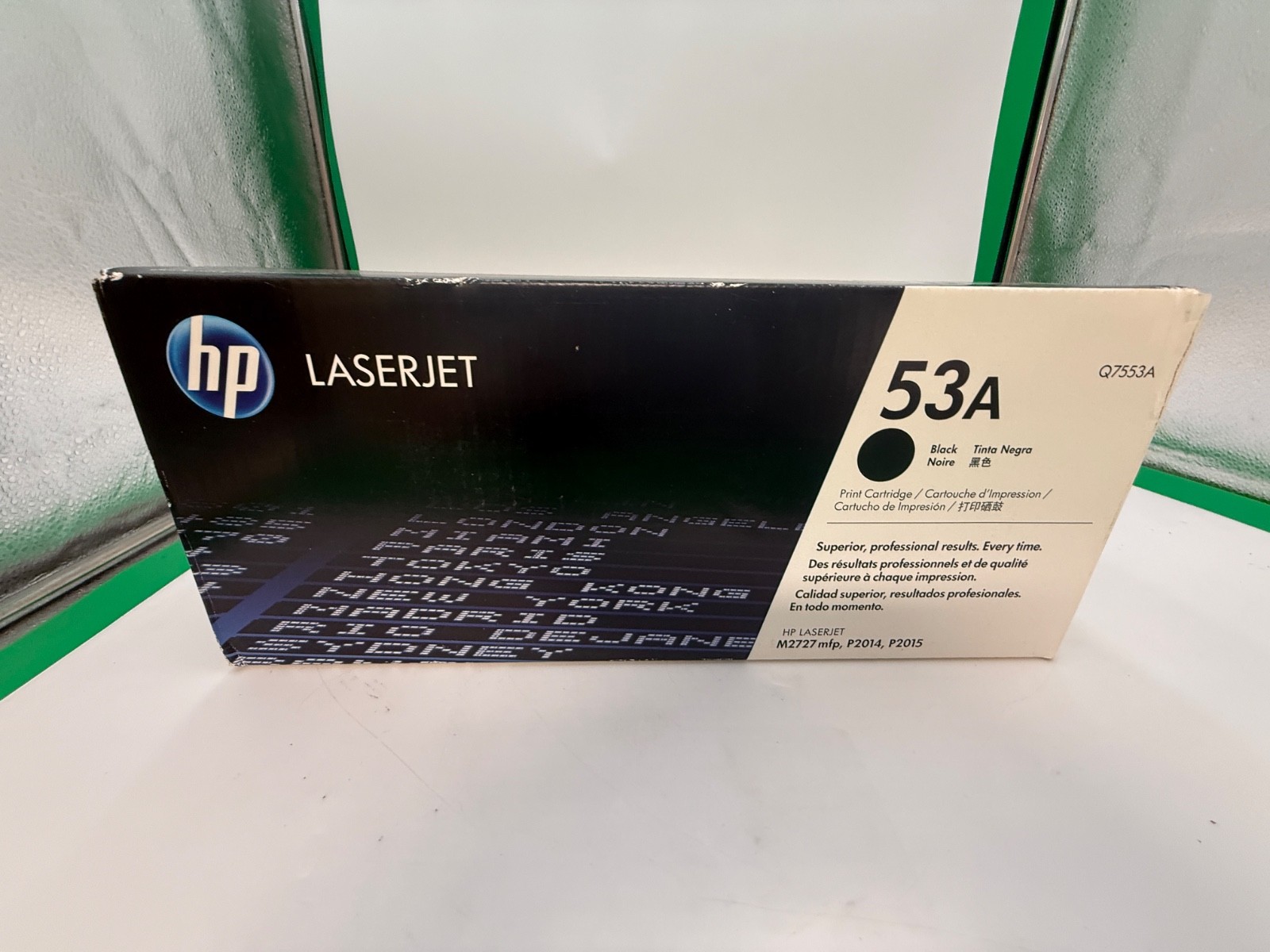 GENUINE HP LaserJet 53A Toner Cartridge Q7553A Black Sealed NEW EXPIRED 2015