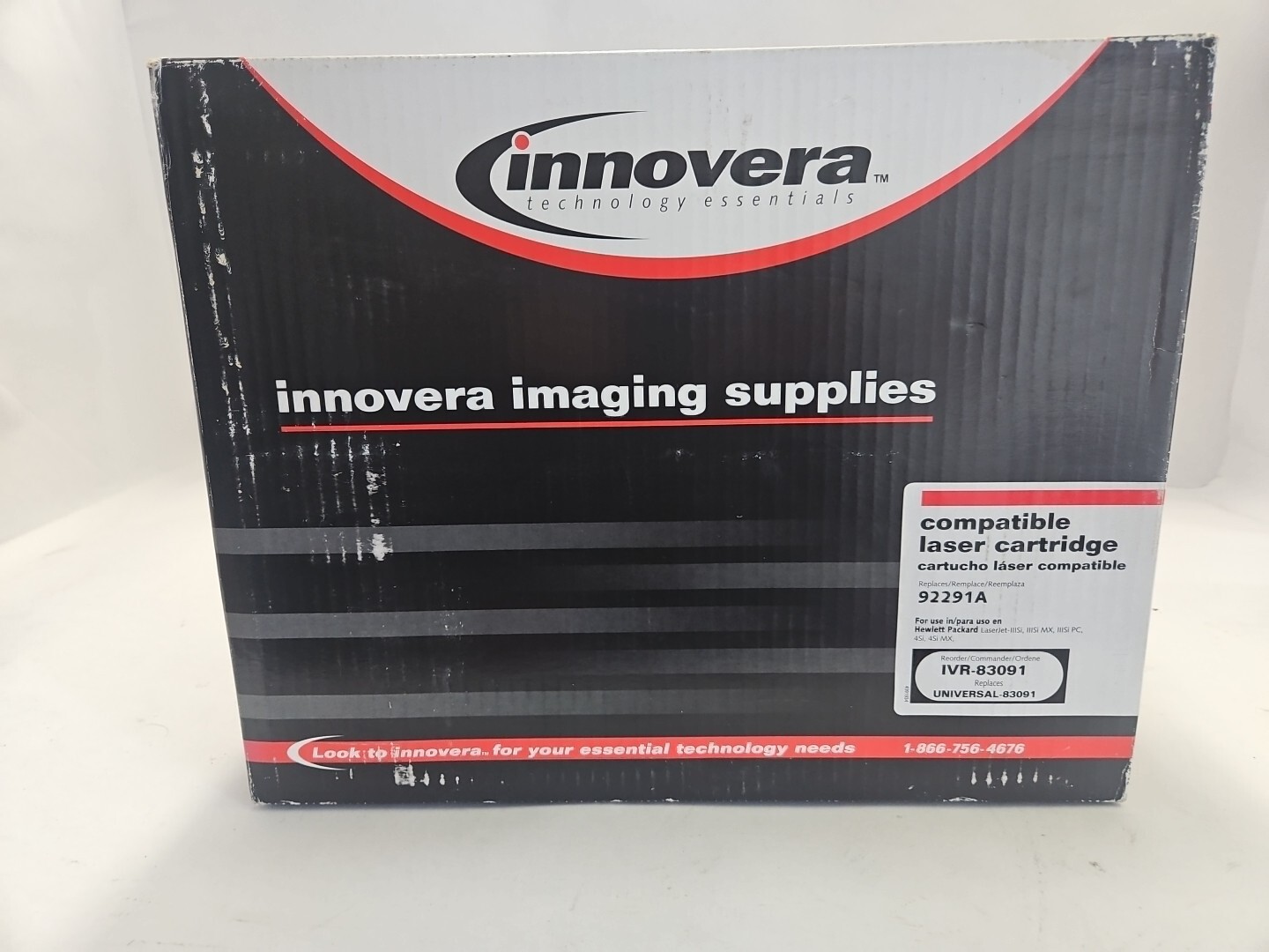 New Sealed Hp IIISi MX by Technology Essentials 92291A Black Toner Ink Cartridge