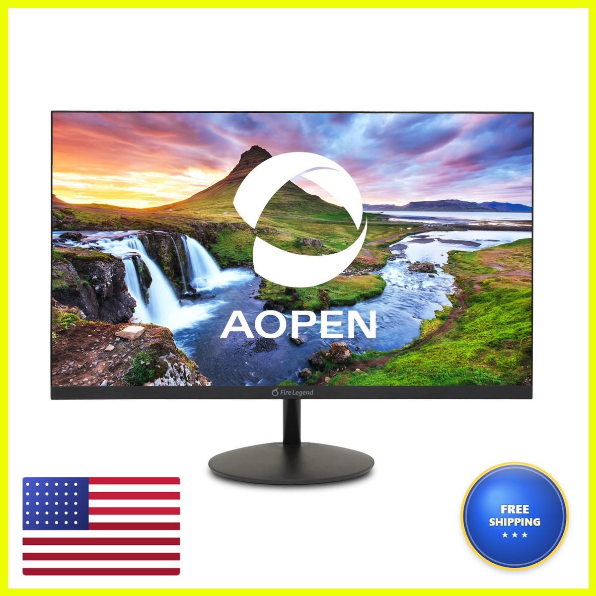 AOPEN By Acer 31.5in 4K 3840x2160 60Hz Office Monitor 32SA2QK Biip UM.JS2AA.003