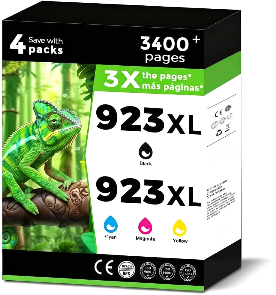 923XL (923e) Ink Cartridge HP OfficeJet Pro 8120e 8125e 8130e 8135e Printers