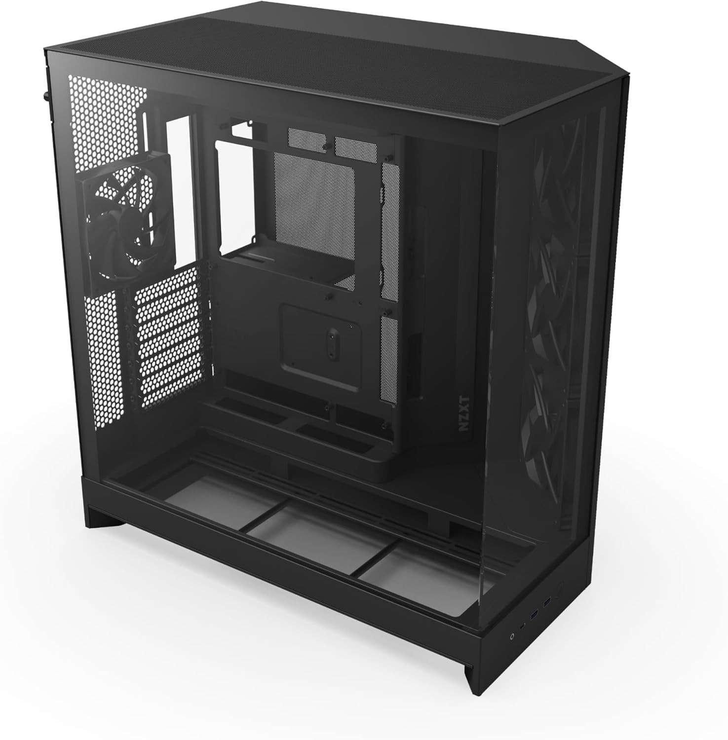 NZXT H9 Flow (2025) – Large Dual-Chamber ATX Mid-Tower Airflow PC Case 