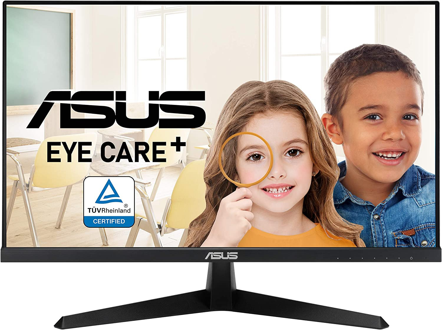 VY249HE 23.8” Eye Care Monitor, 1080P Full HD, 75Hz, IPS, Adaptive-Sync/Sync, Ey
