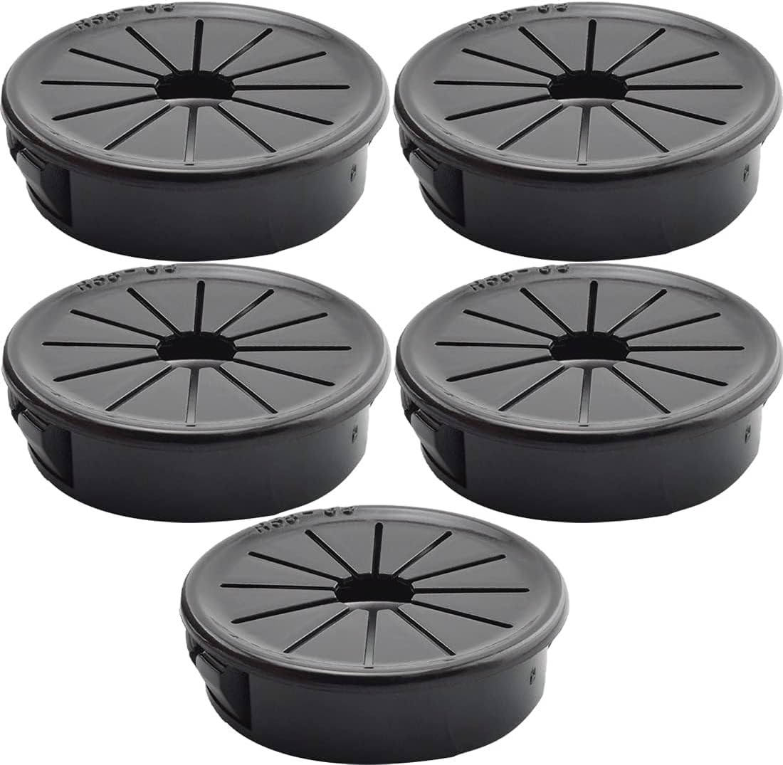 Aifeier ET 1-1/2 Inch Cable Grommets Petal-Shaped Buckle Type Wire Hole Cover fo