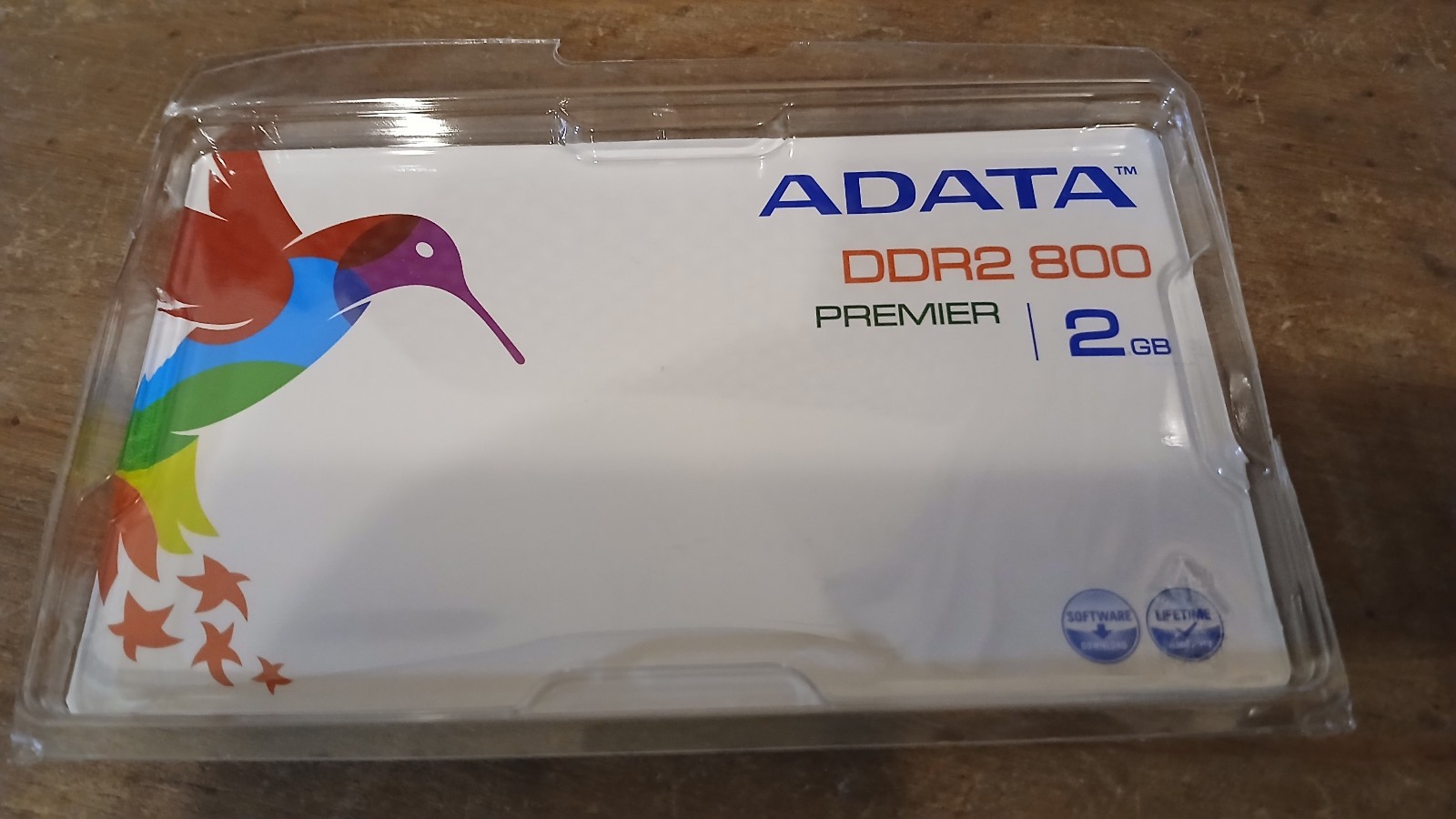 ADATA Premier Series 2GB DDR2 800MHz PC2-6400 Desktop RAM Memory Module Boxed