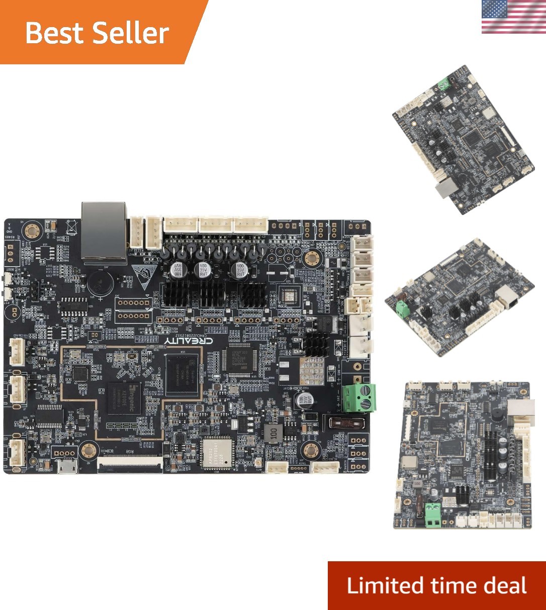 K1 Max Mainboard Silent Upgraded Motherboard with Driver Compatible with Crea...
