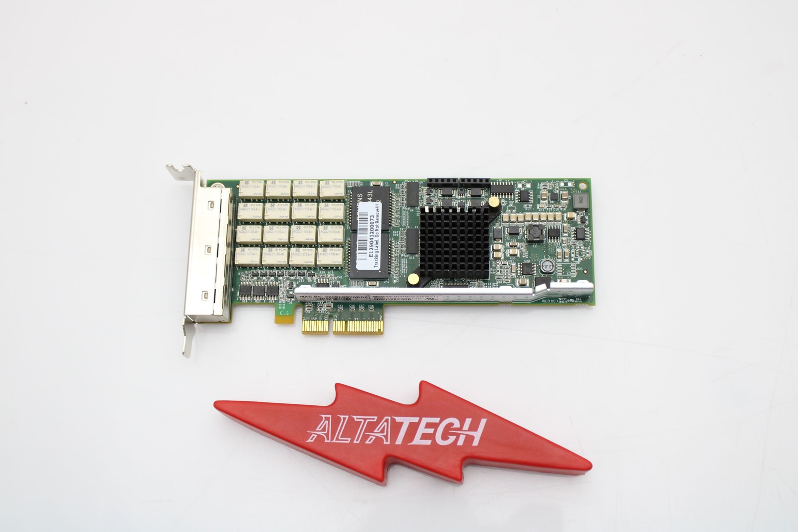 Dell 0KM7WN Silicom QP Quad Port PCIE PE2G4BPI35LA-SD Low Profile Adapter Card
