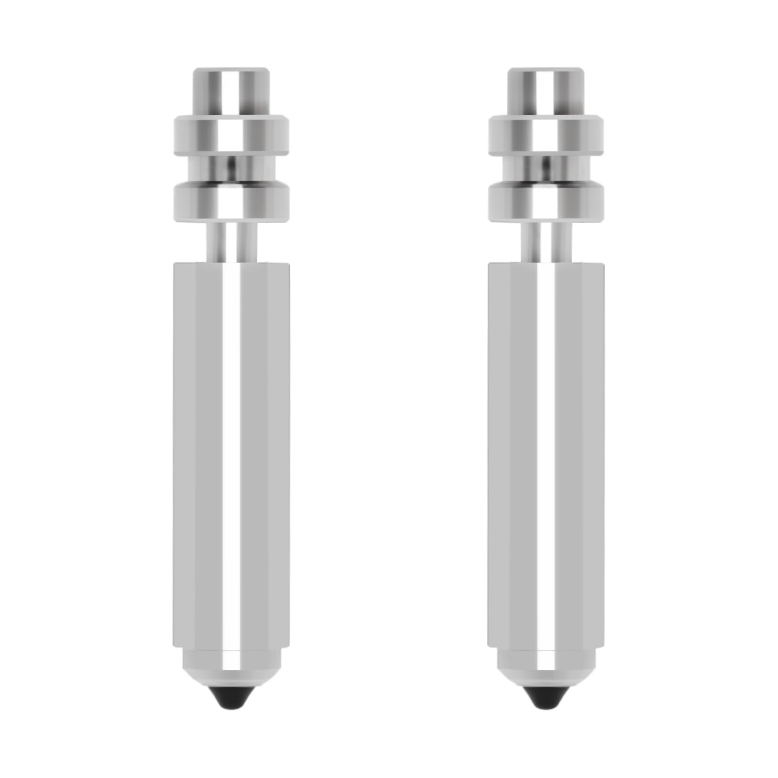 2PCS 0.4mm Hardened Steel Nozzles Kit for Kobra X/Kobra 4, 3D Printer Hotend ...