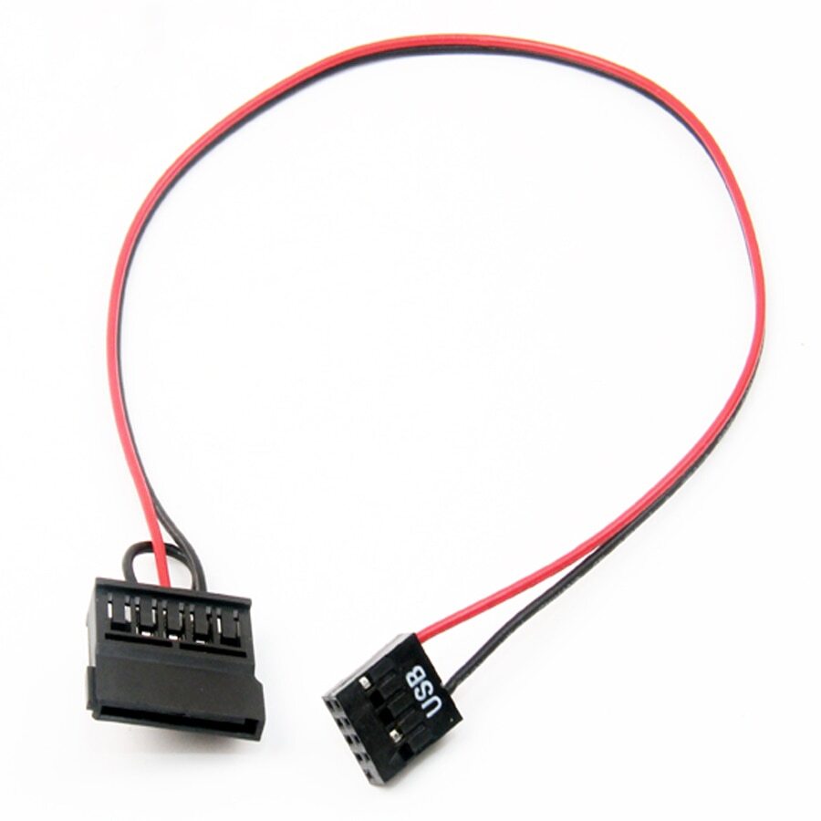 9Pin USB To SATA Power Cable Cord 2.5-inch Hard Disk SSD From PC Motherboard