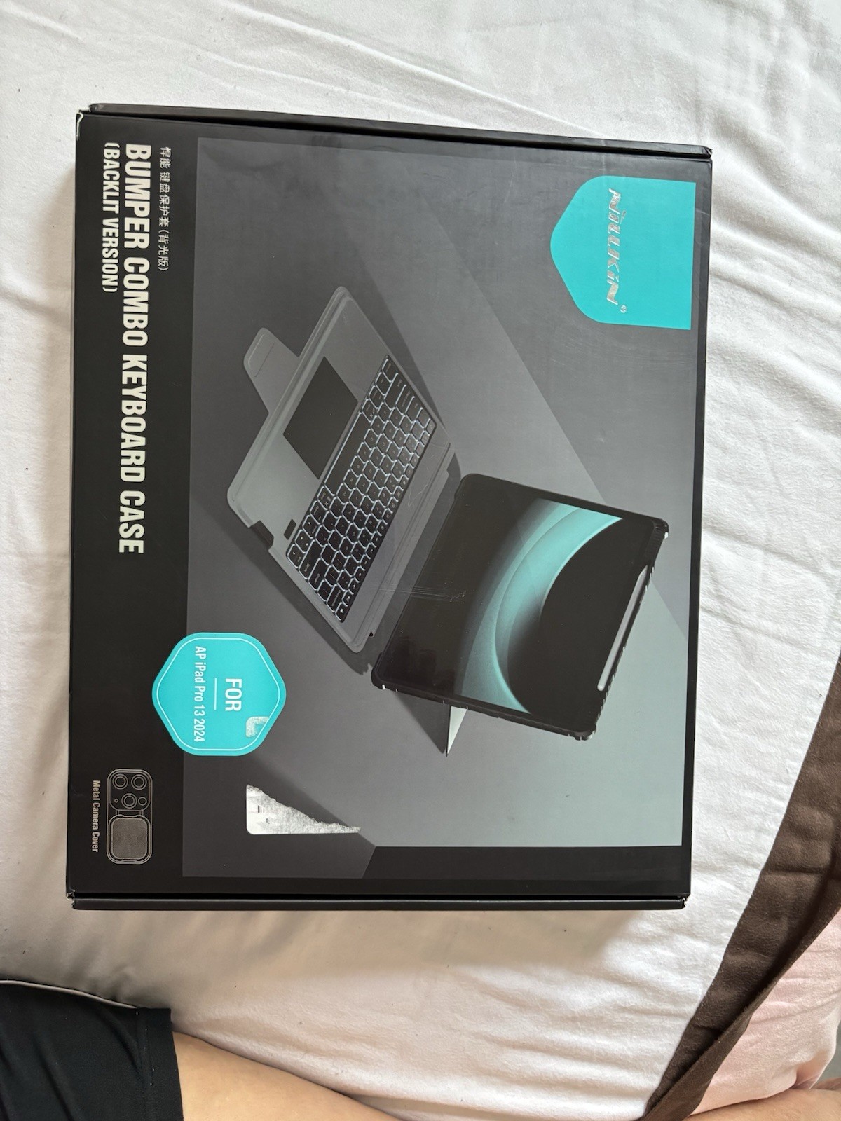 Combo Keyboard Case So iPad Pro Blacklit Version