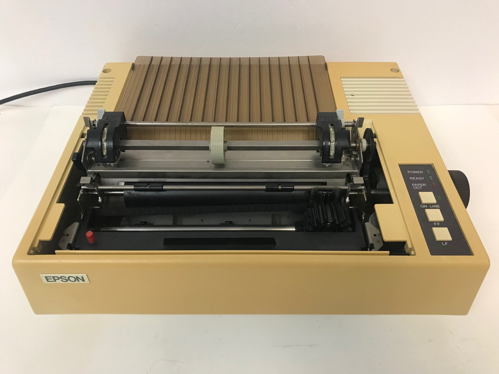RARE VINTAGE EPSON JX-80 PRINTER NARROW CARRIAGE 80 COLUMN DOT MATRIX PRINTER