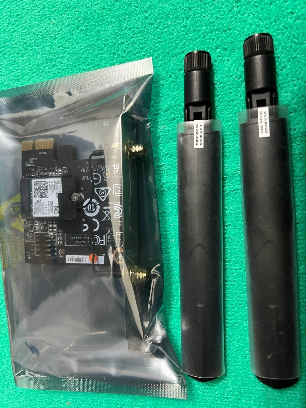 MSI Dual Band 2x2 802.11 PCI Express Wireless AC WiFi Card MS-B905C