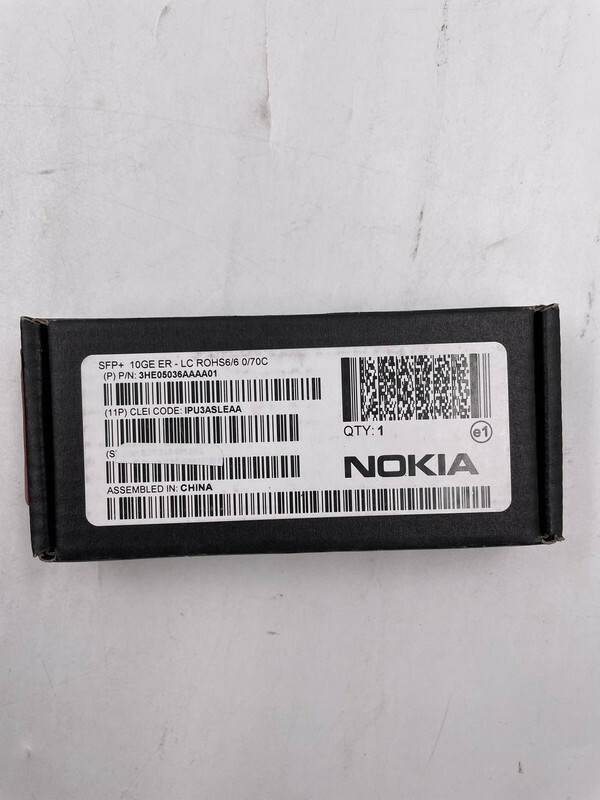 NOKIA 10GBASE-ER LC 40KM SFP+ OPTICAL TRANSCEIVER MODULE