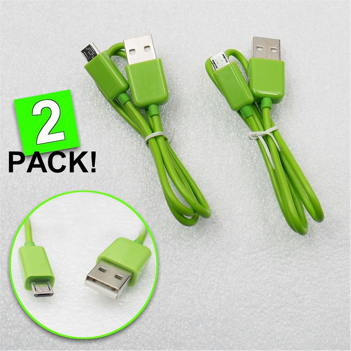 2 Pack USB Charging Data Cable for Leapfrog LeapPad Tablet LeapStart Go Pen 3D