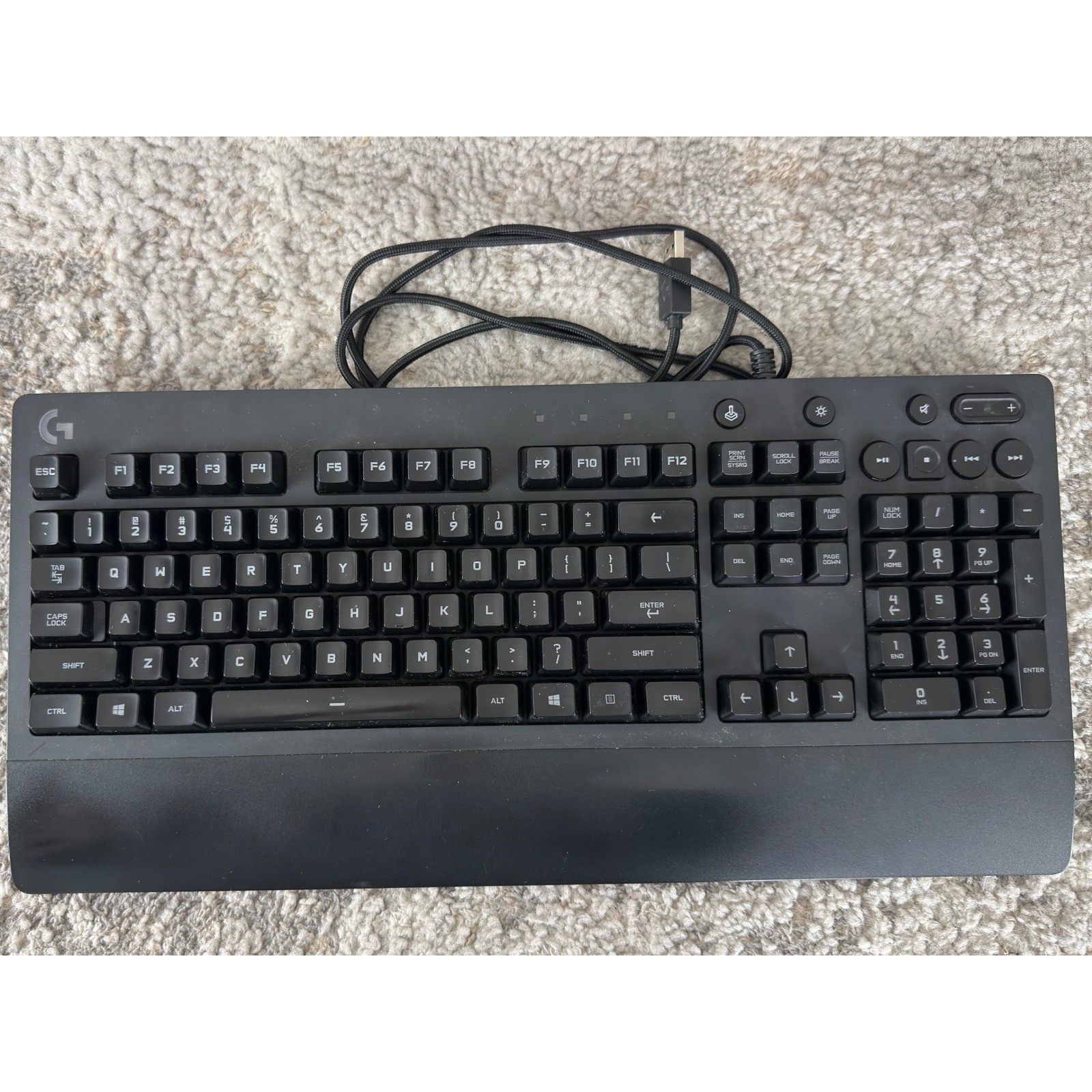 Logitech G213 Prodigy Wired RGB Gaming Keyboard Black