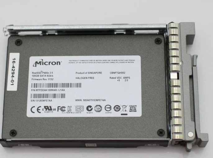 Cisco UCS-SD100G0KA2-G 100GB 2.5" SATA SSD Solid State Drive Internal Storage~~