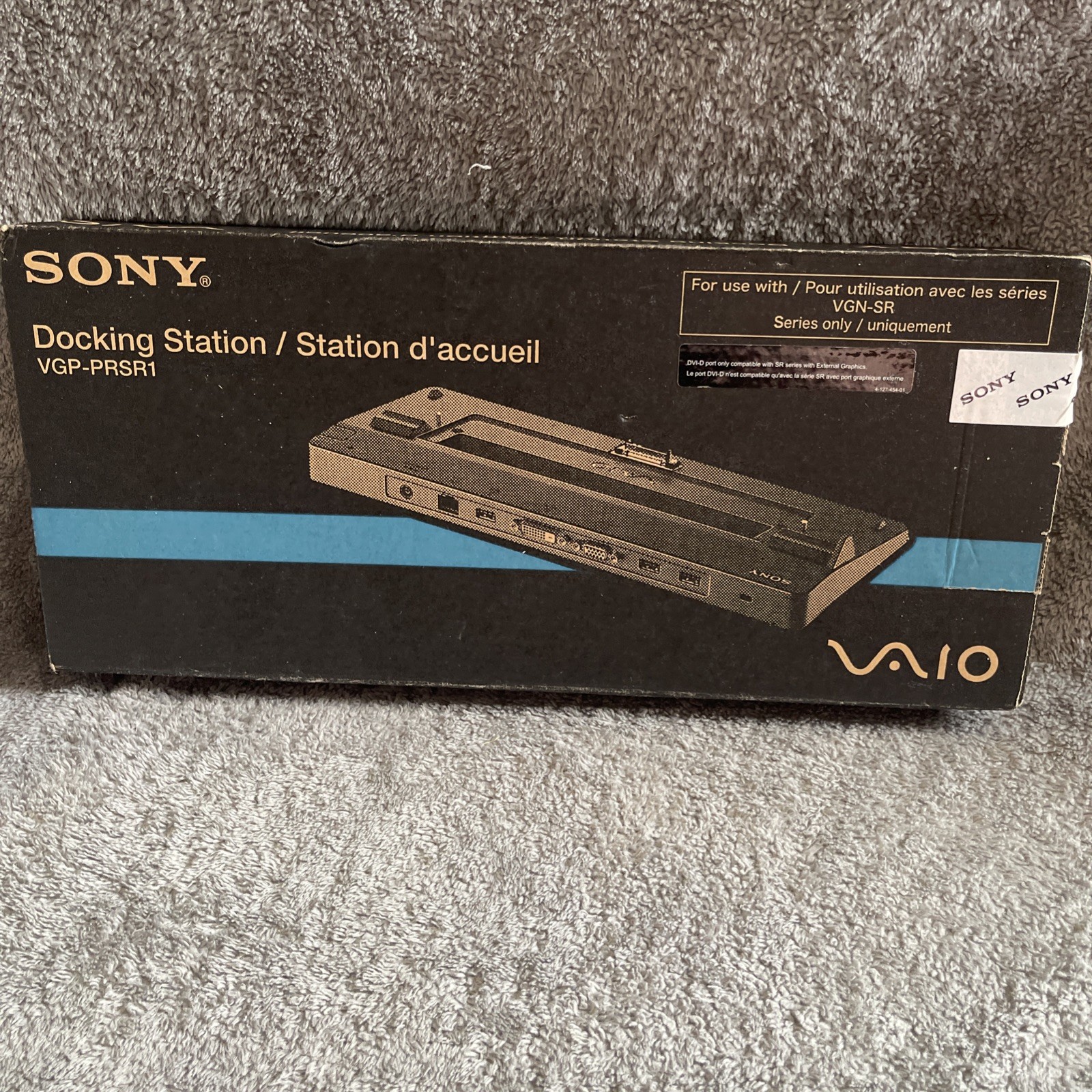 GENUINE Sony VAIO VGP-PRSR1 Docking Station VGN-SR Series -NEW SEALED