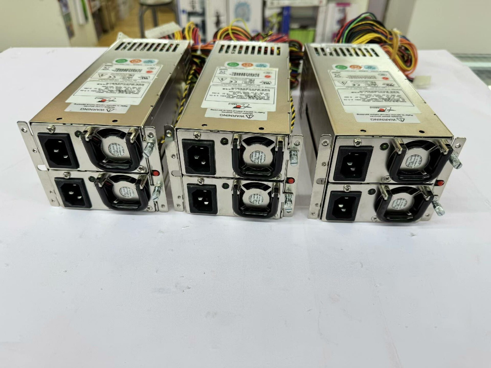 1PC EMACS R2G-6350P ROHS 350W Max Power Supply TESTED ＆ FASTSHIP