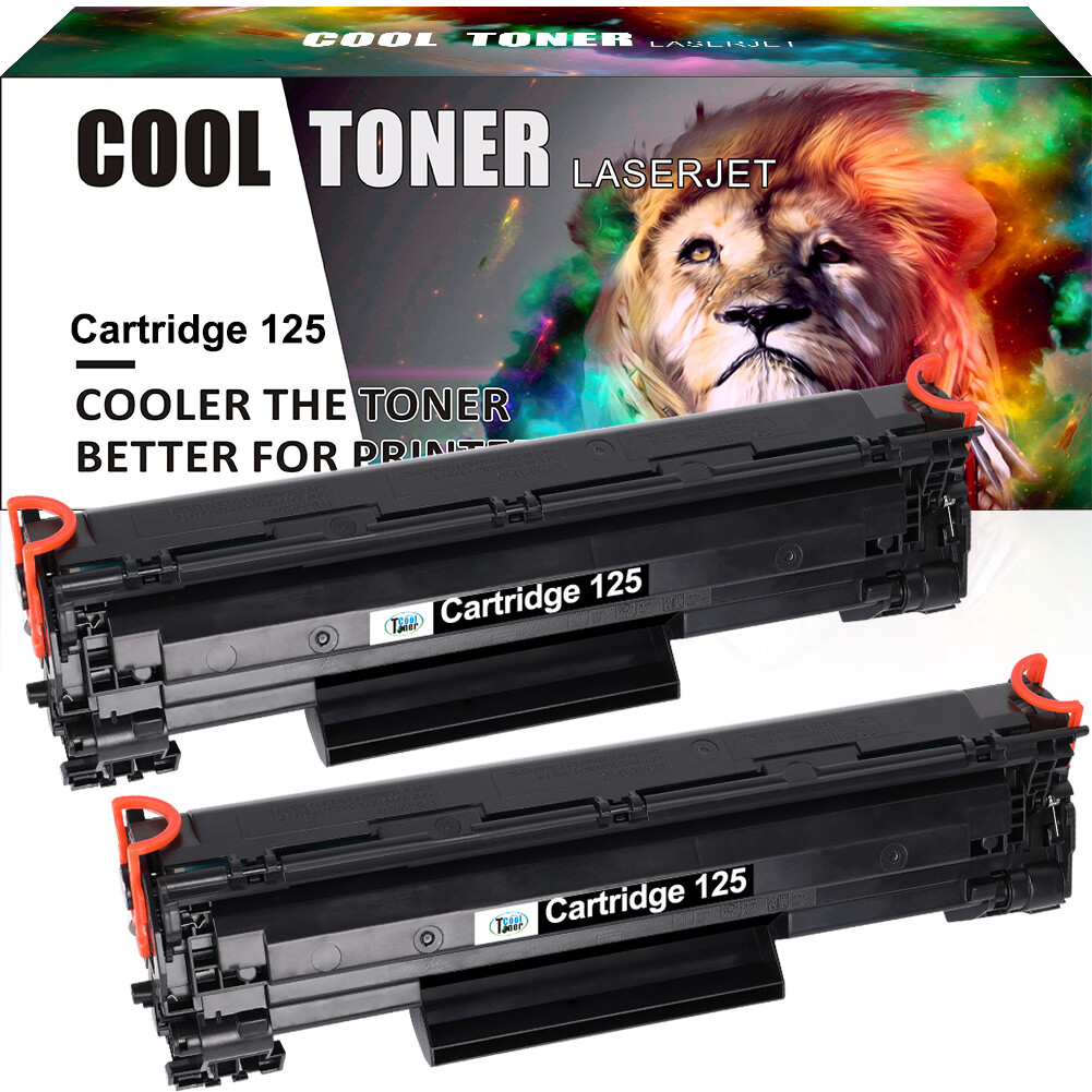 2PK CRG125 3484B001AA Toner Cartridge Compatible for Canon 125 imageCLASS MF3010