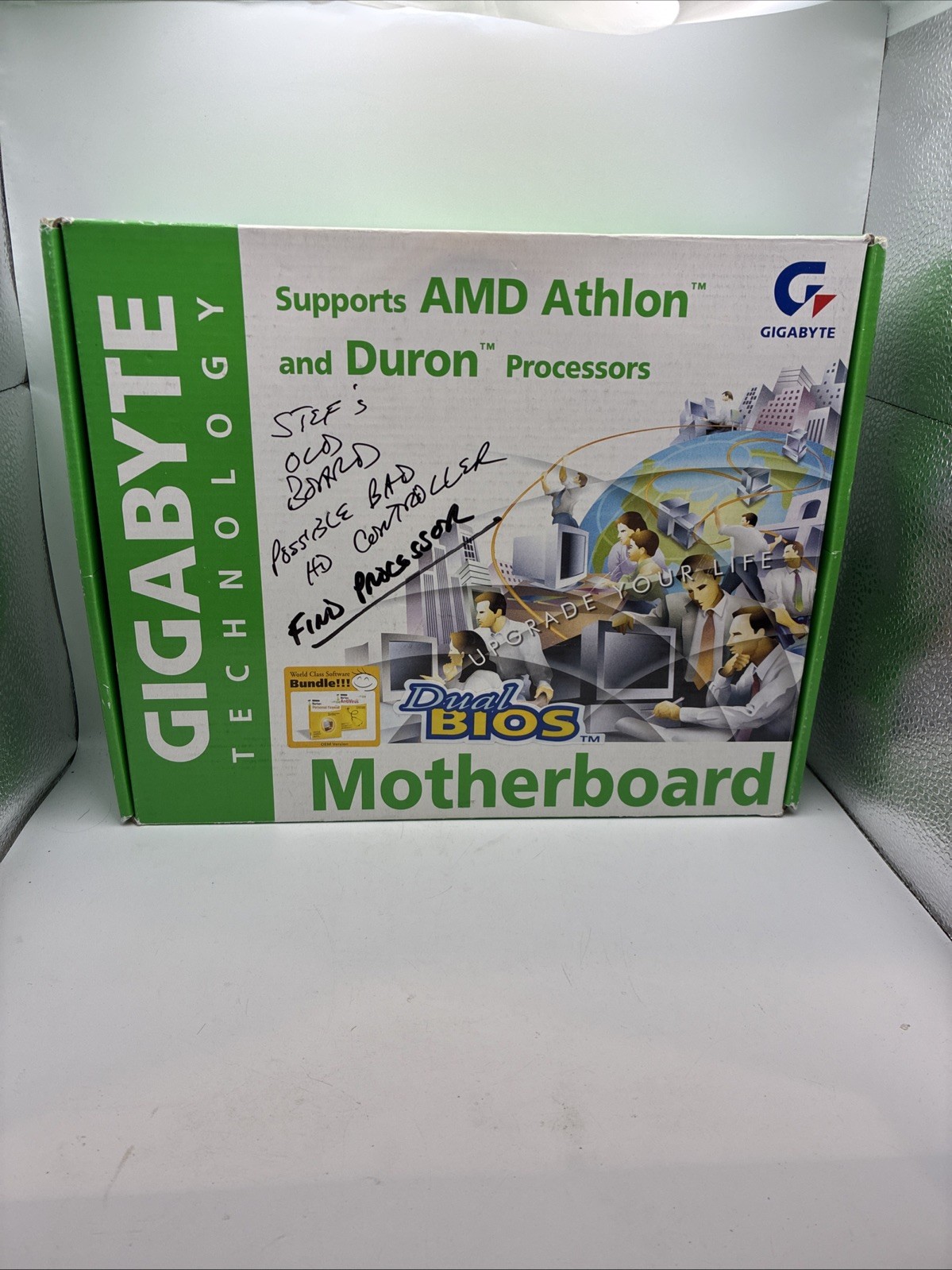 Gigabyte GA-7DX+ 462/A Socket AMD 761 AGP Motherboard With  I/O Shield
