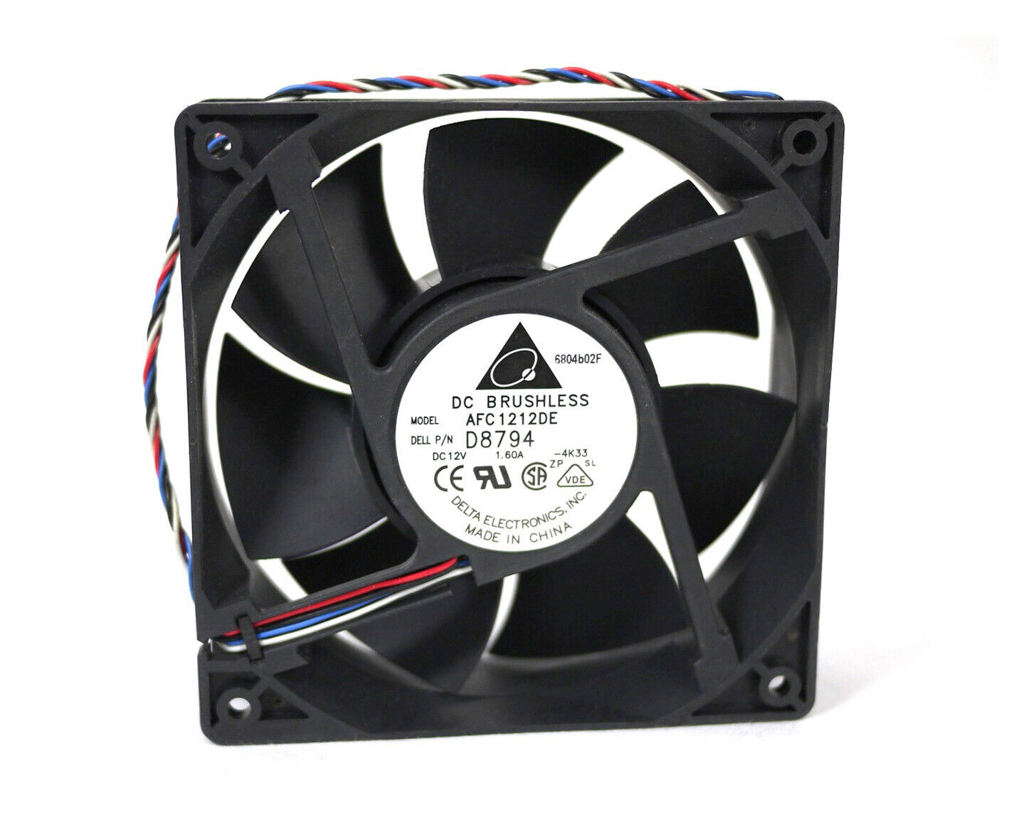 Delta Electronics AFC1212DE High Speed Cooling Fan 120x120x38mm PWM 4 Pin