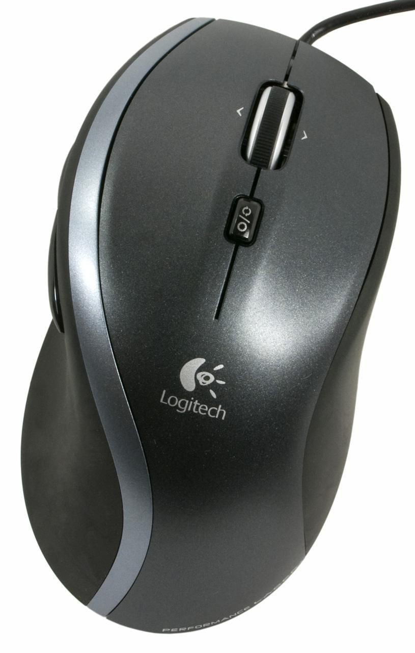 Logitech 910-001202 M500S Corded Optical Mouse Black ~E~