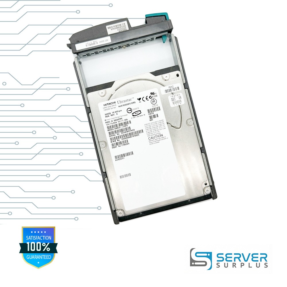 IBM Ultrastar 10K300 300GB SAS 10K 3.5 in Enterprise HDD | 17R6364