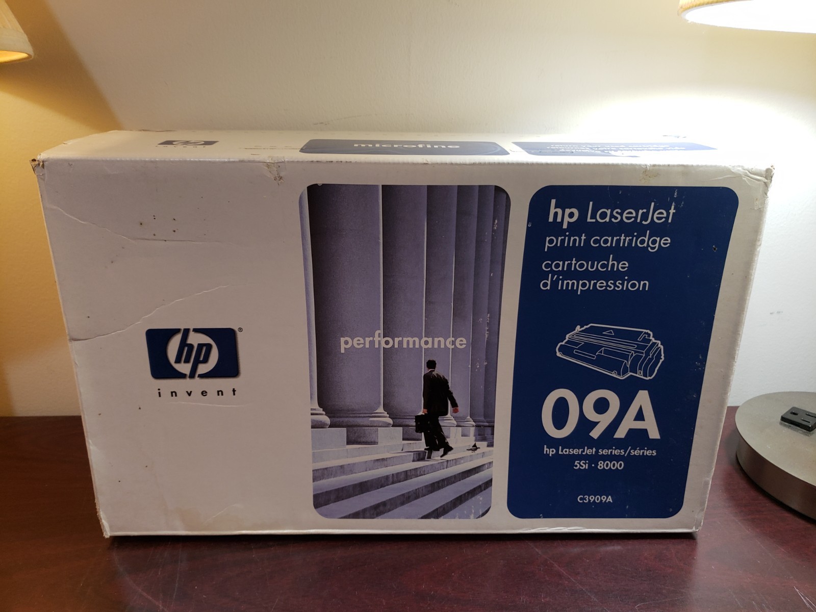 New Sealed OEM HP 09A C3909A Black Toner Cartridge