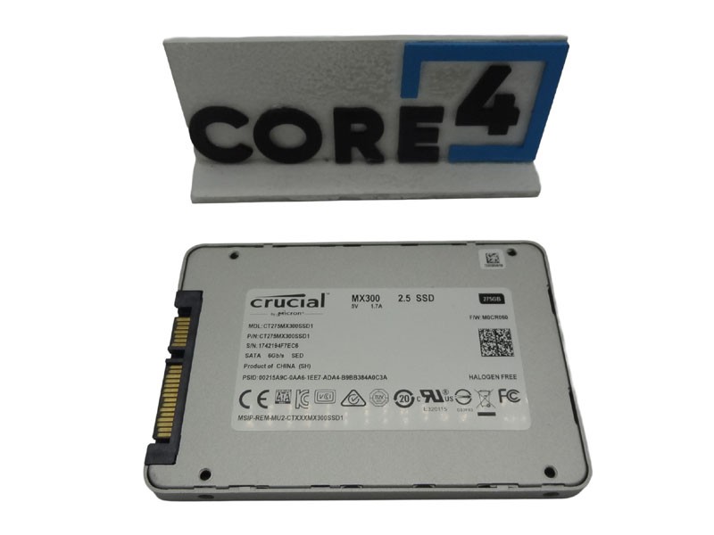 CRUCIAL CT275MX300SSD1 MX300 275 GB SATA III 2.5IN SSD