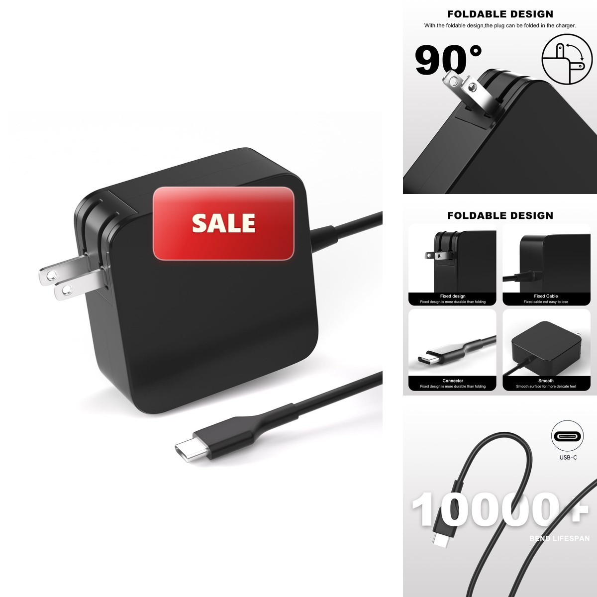 LQM 65W USB C Laptop Charger For Nimo 15.6" 17.3" N171 N171S N151 SK90195333
