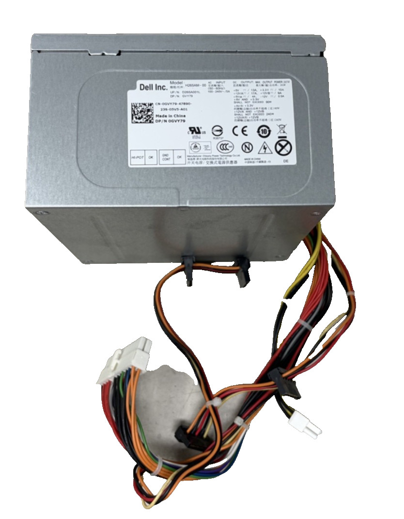 Dell H265AM-00 Power Supply 240W ATX For Optiplex 390-790-990 - Gray