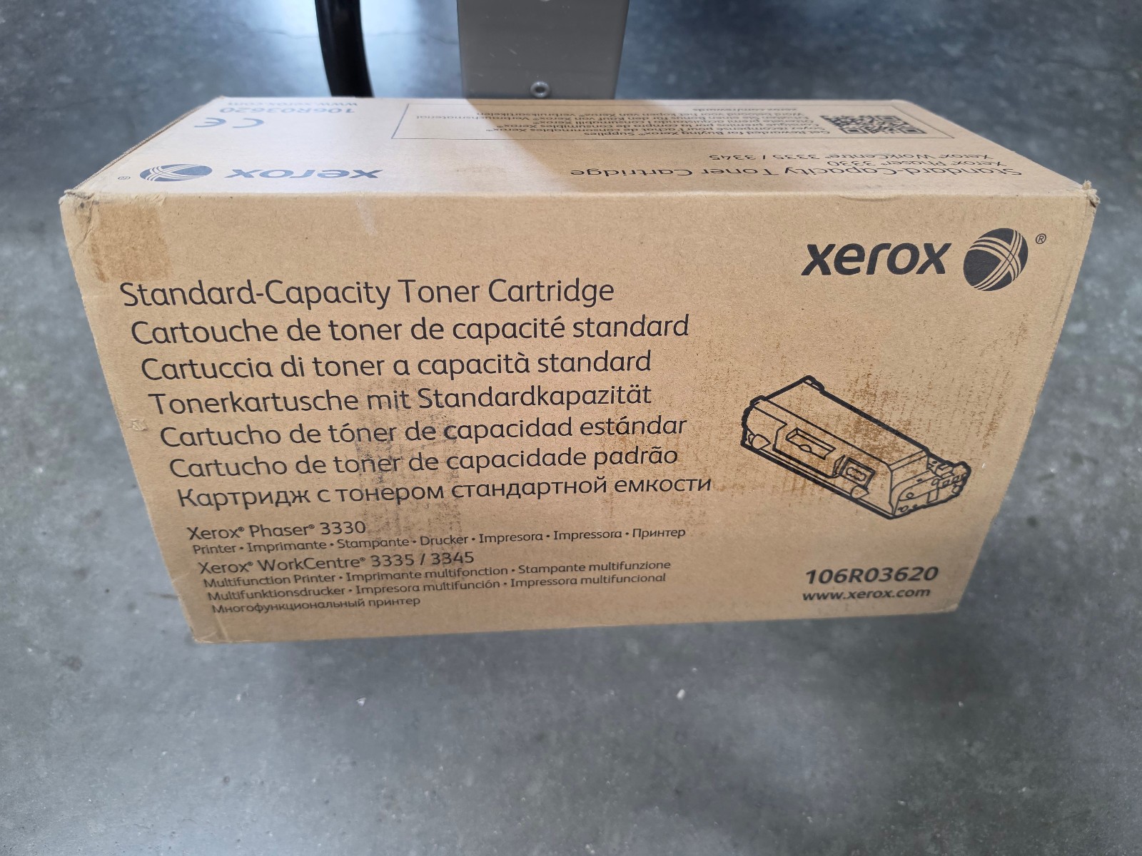 Xerox Phaser 3330/WC 3335/3345 Black Toner 106R03620