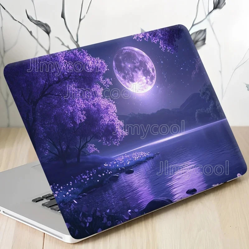 2pcs Self-adhesive Themed Laptop Stickers Vinyl Laptop Skin Stickers Decals
