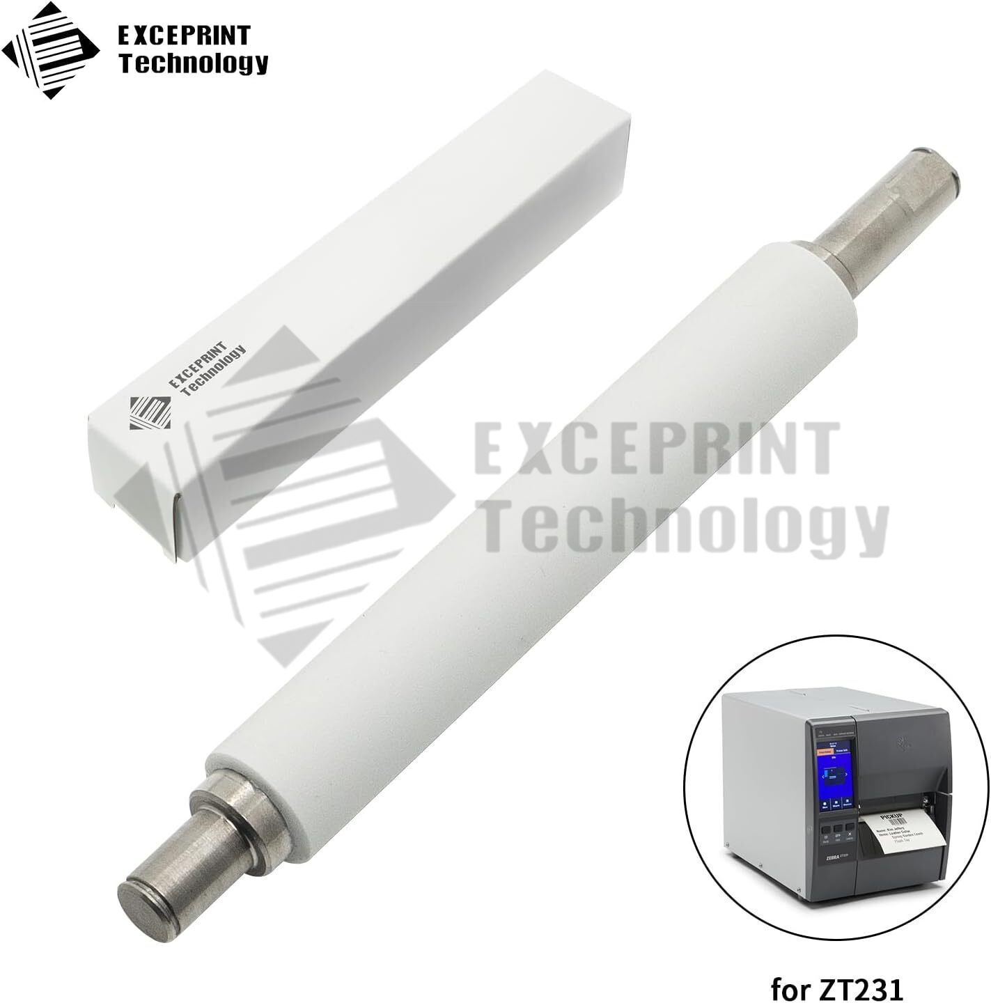🔥 P1037974-028 Transfer Platen Roller for Zebra ZT230 ZT220 ZT210 ZT231 ZT211🔥
