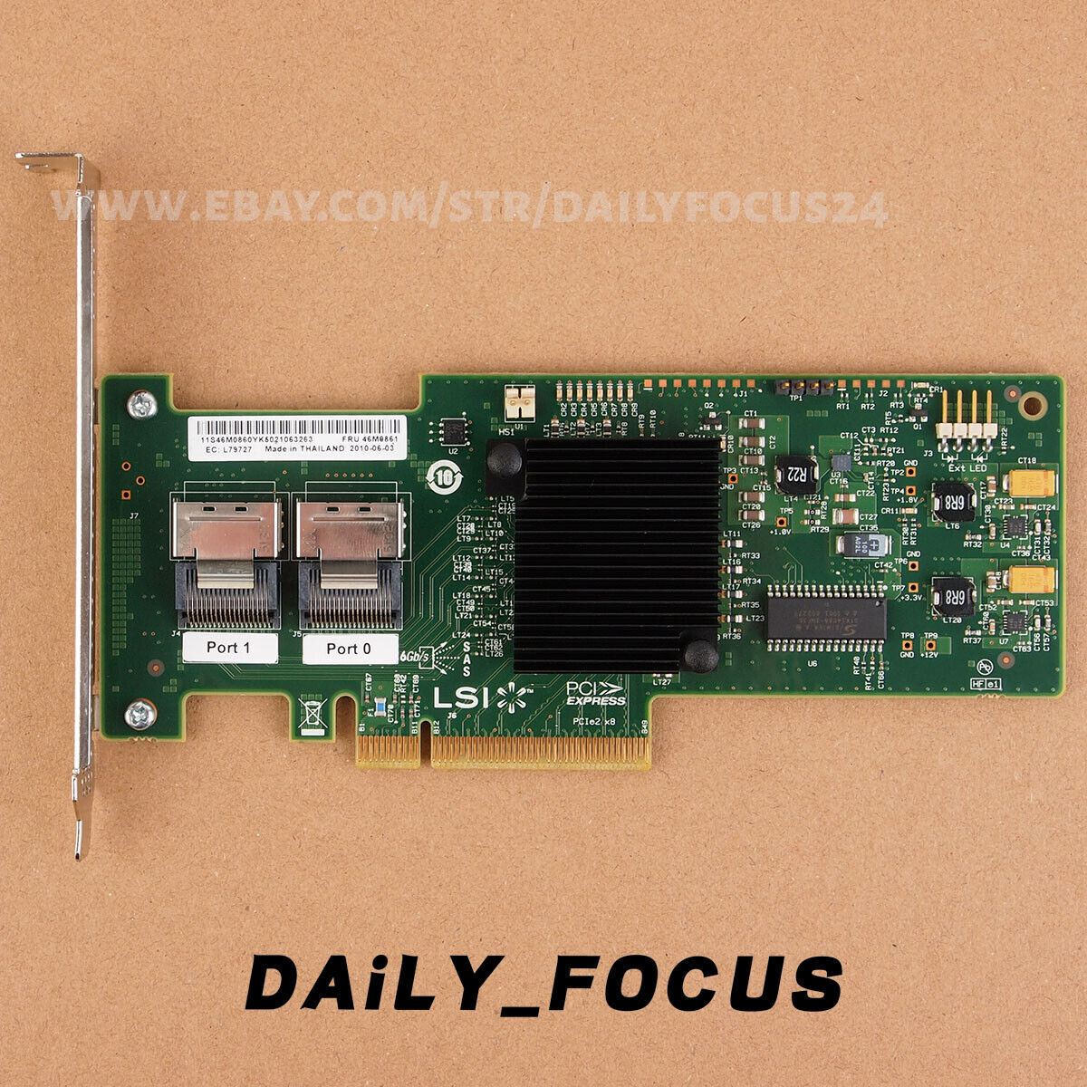 IBM M1015 LSI 9220-8i 6Gbps SAS HBA FW:P20 9211-8i IT Mode ZFS FreeNAS unRAID