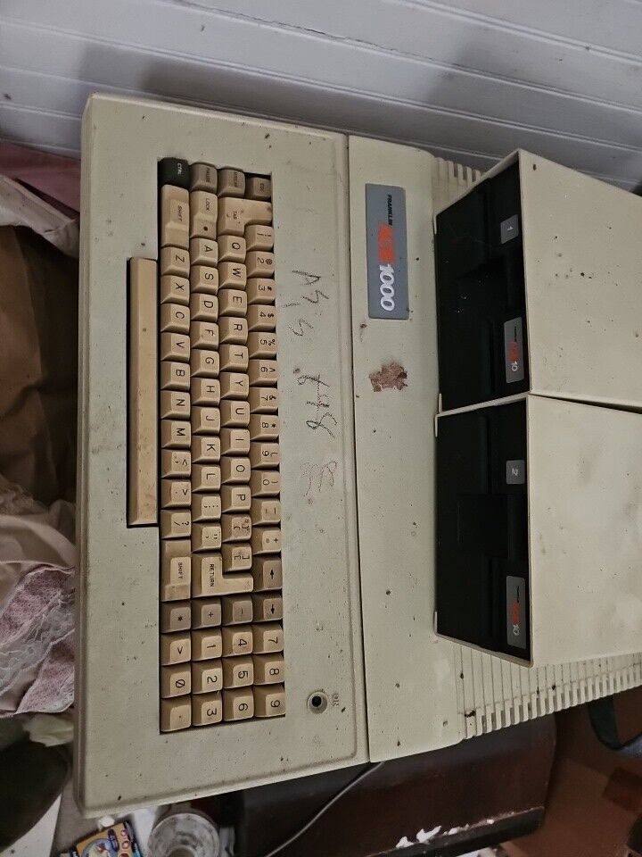 Vintage Franklin Ace 1000 Computer Apple II Clone  Untested