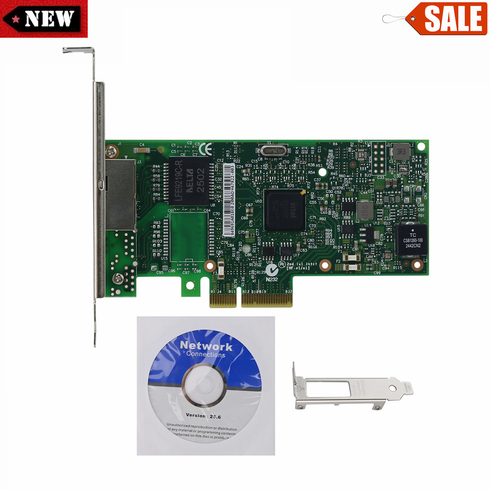 I350T2V2BLK I350-T2V2 1GB Ethernet Server Adapter 2Port Server PCIE Network Card