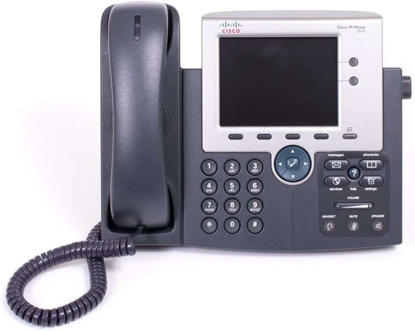 VoIP Home Phones - Cisco IP Phone, Two Line Color Display 7945G  - US Seller