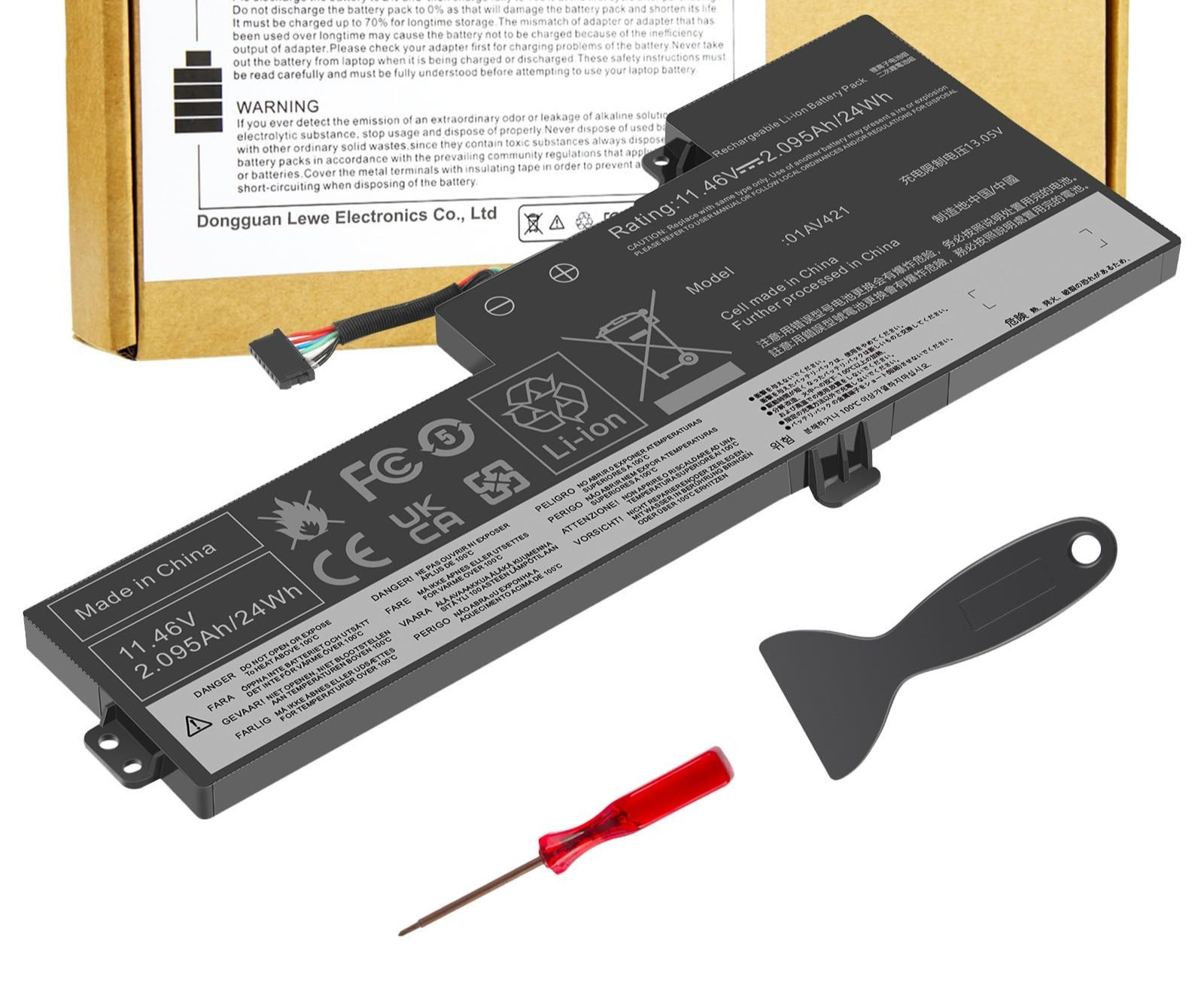Fancy Buying 01AV421 Laptop Battery Compatible with Lenovo ThinkPad SB10K97578