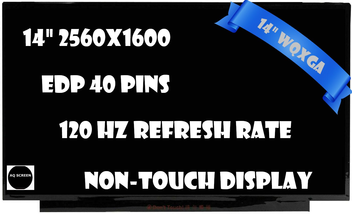 ASUS Zephyrus G14 GA401QM 2021 TL140BDXP01-0 14" 1440p 120Hz LCD Screen Display