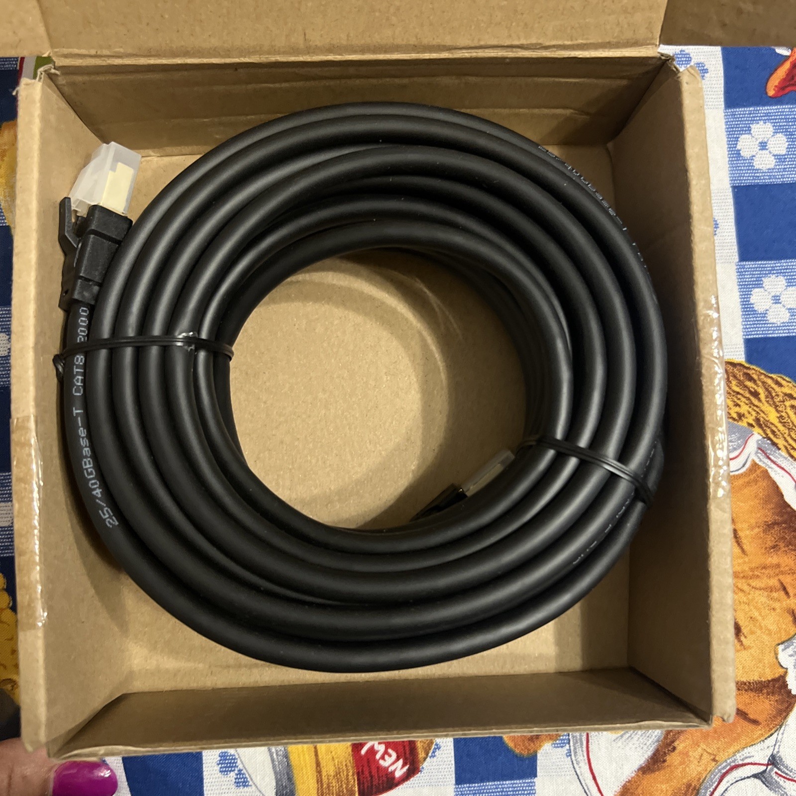 NEW Vabogu Cat8 Ethernet Cable 35ft Heavy Duty High Speed Internet Network Cable